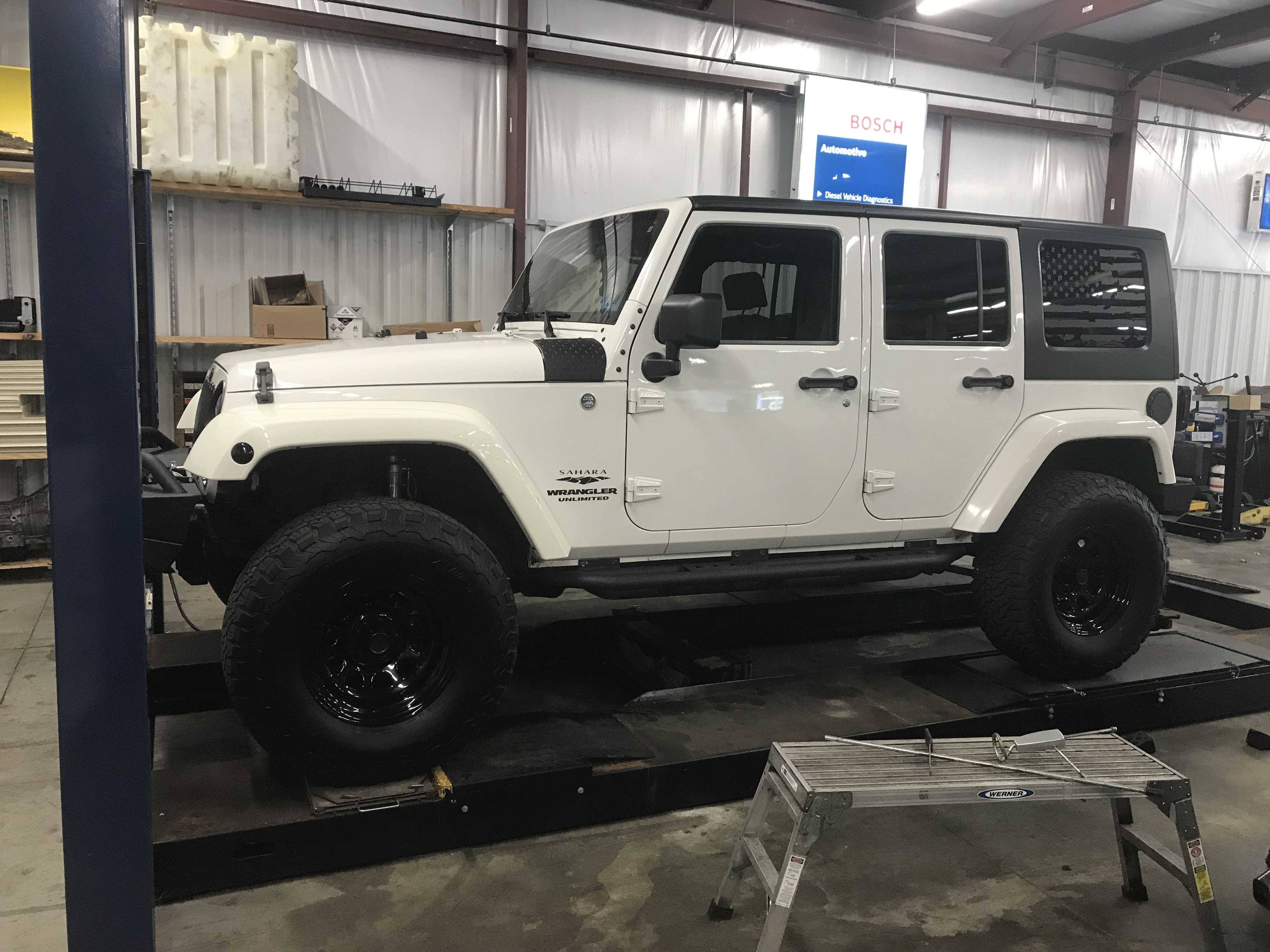 JEEP Wrangler Unlimited Sahara at schmidt auto care