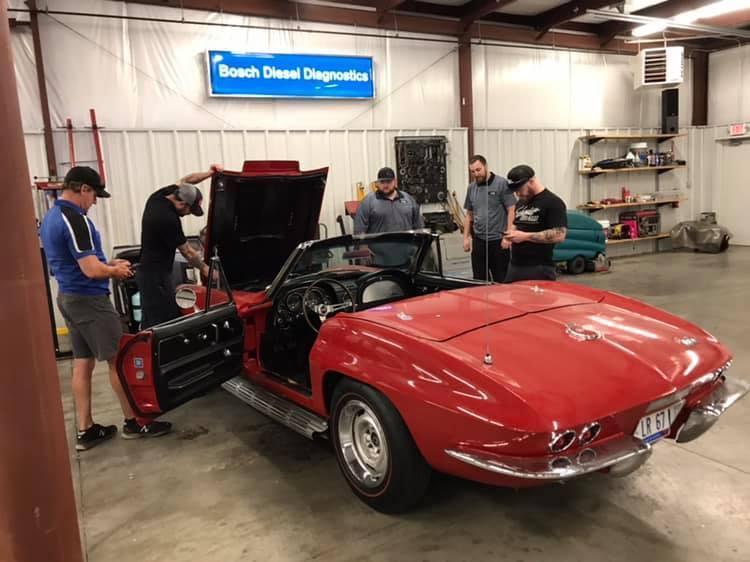 Vette at Schmidt Auto Care