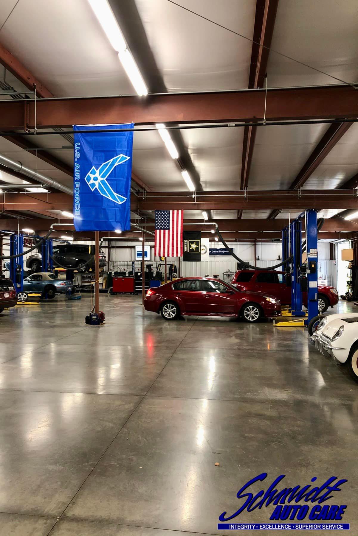 auto repair service area